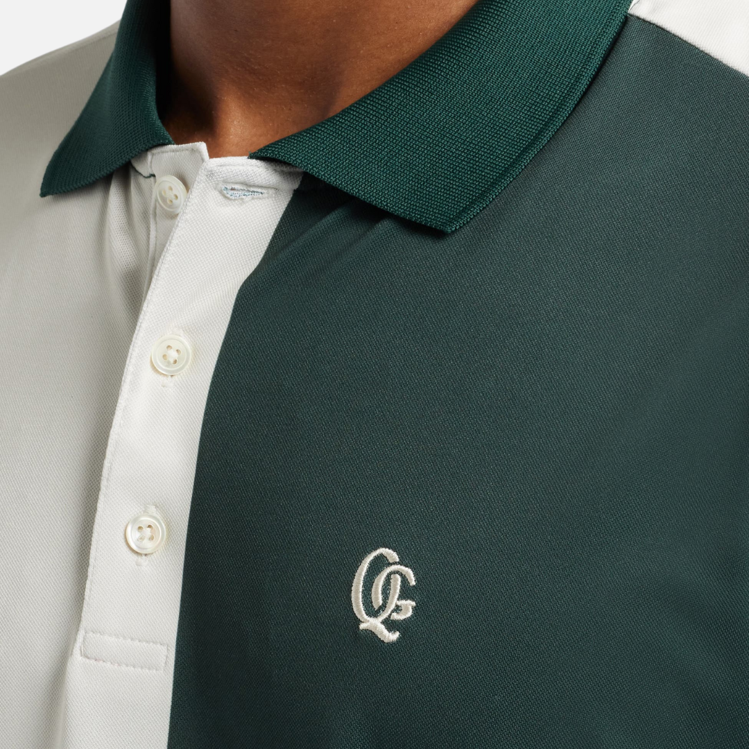 QUIET GOLF - QUIET GOLF Men's Monogram Swatch Polo - The Agora Bangkok
